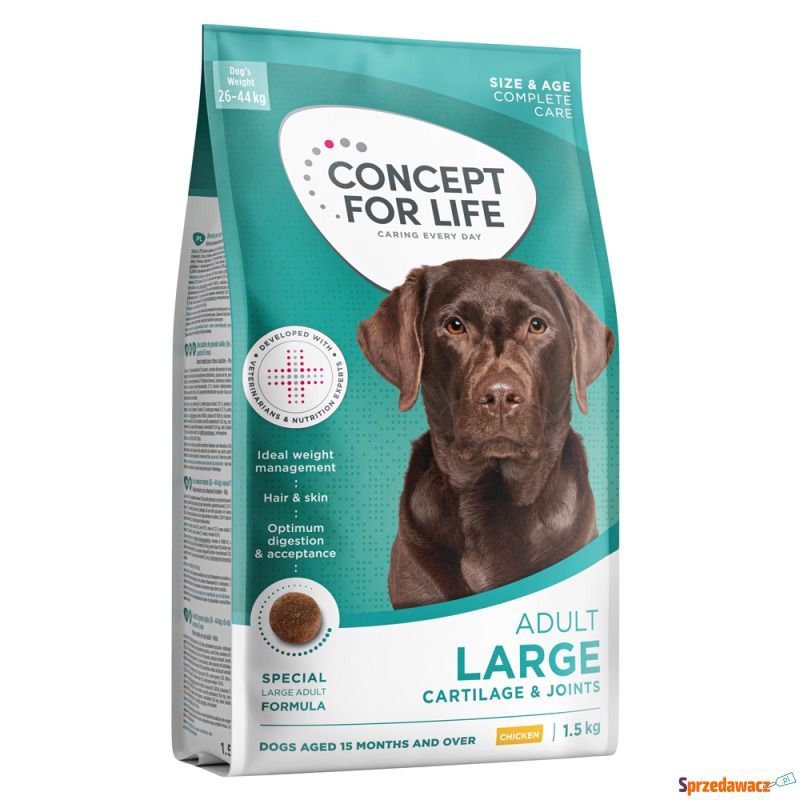 Concept for Life Large Adult - NOWOŚĆ: 1,5 kg - Karmy dla psów - Łódź