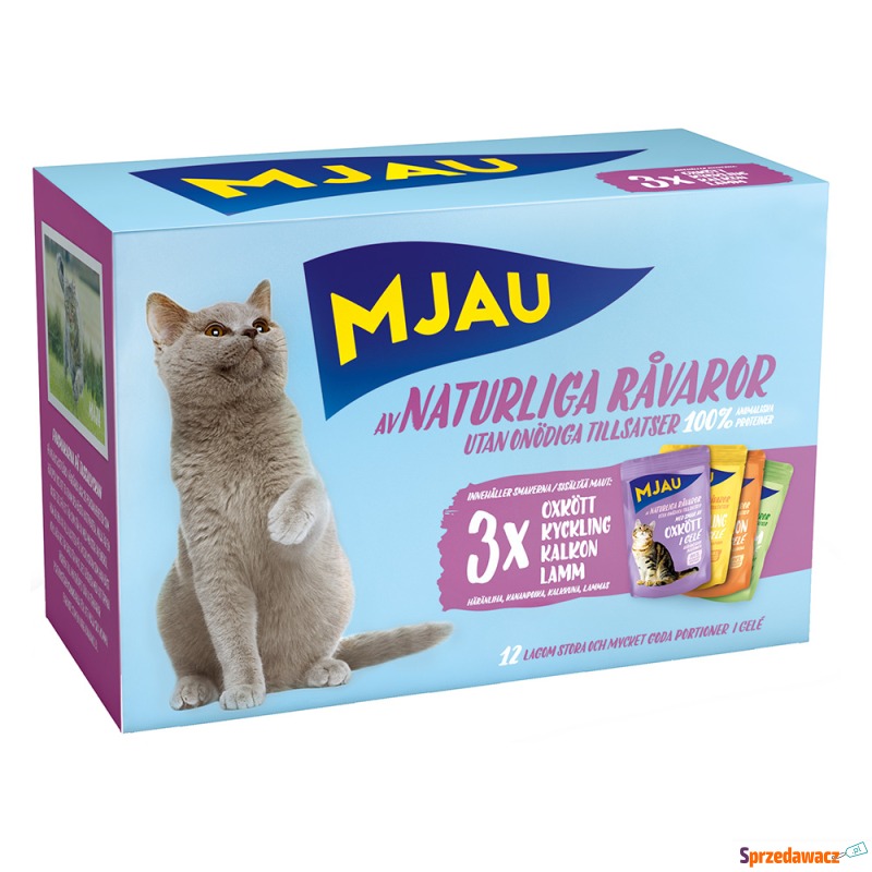 Mjau Cat w saszetkach, 12 x 85...