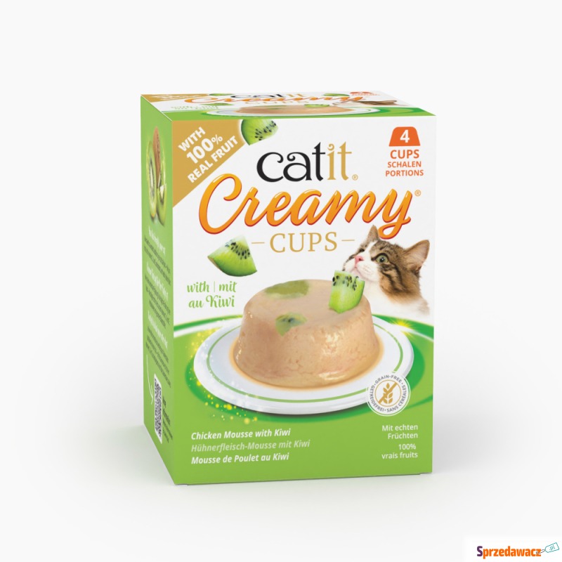 Catit Creamy Cups, 4 x 25 g -...
