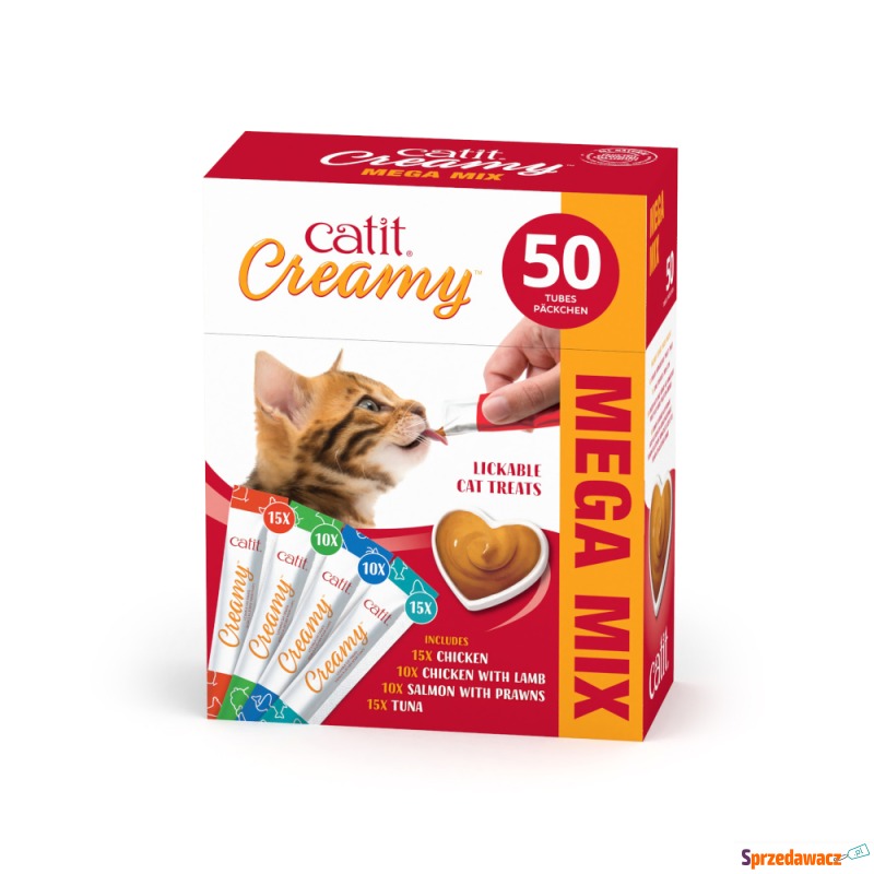 Catit Creamy, 50 x 10 g - Pakiet...