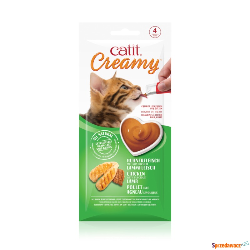 Catit Creamy, 4 x 10 g - Kurczak...