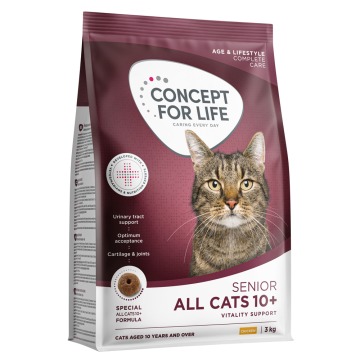 Concept for Life All Cats 10+ - NOWOŚĆ: 3 kg
