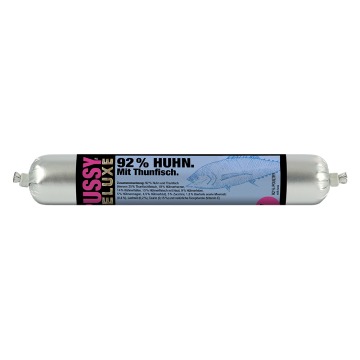 Pussy Deluxe w galarecie lub musie, 33 x 100 g - Mus: kurczak z tuńczykiem