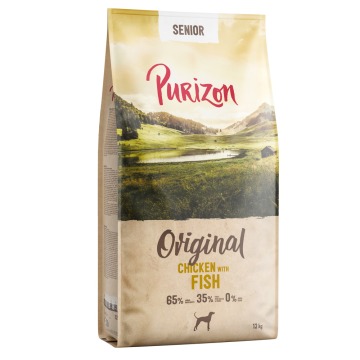 Purizon Senior, kurczak i ryba, bez zbóż - NOWOŚĆ: 12 kg
