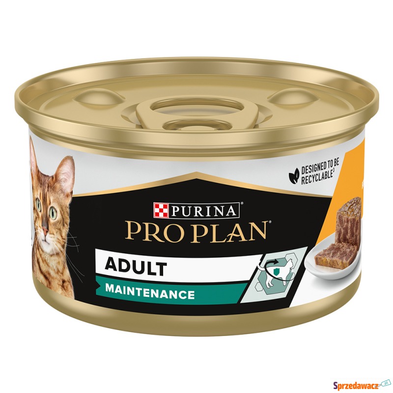 24 + 6 / 96 + 24 gratis! PURINA PRO PLAN, karma... - Karmy dla kotów - Dąbrowa Górnicza