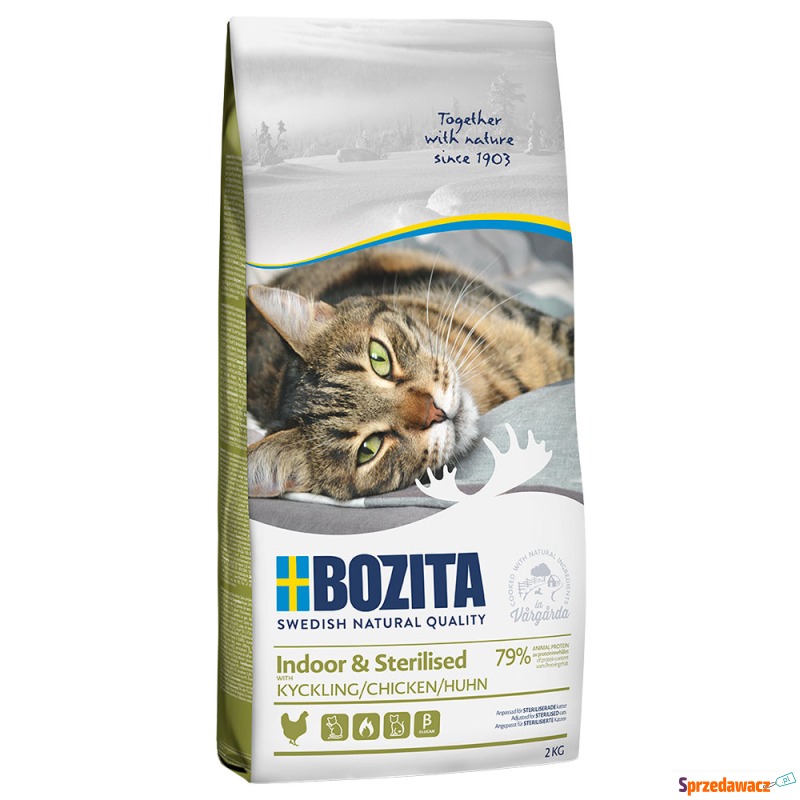 Bozita Indoor & Sterilised - 2 kg - Karmy dla kotów - Biała Podlaska