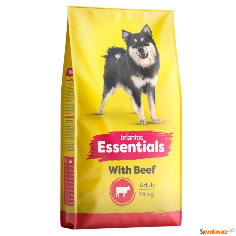 Briantos Essentials Adult z wołowiną - 14 kg - Karmy dla psów - Wrocław