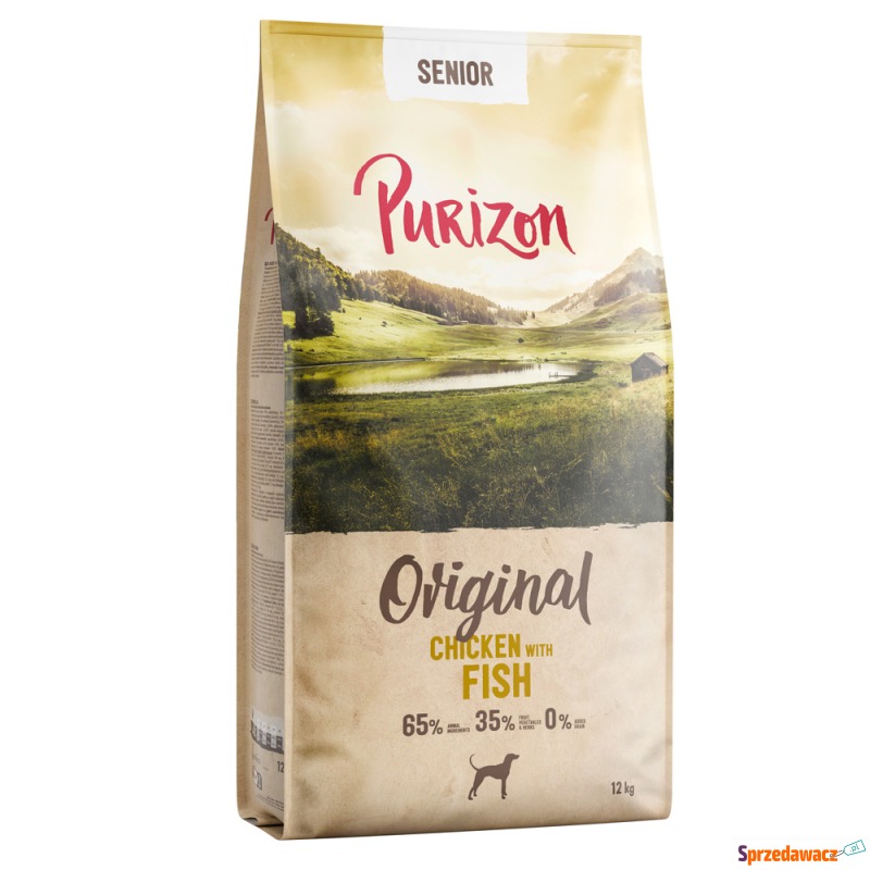 Purizon Senior, kurczak i ryba, bez zbóż - NO... - Karmy dla psów - Płock
