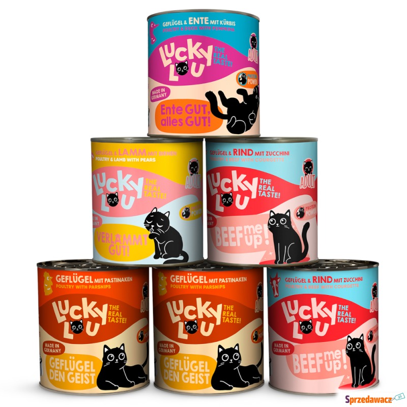 Lucky Lou Adult, 6 x 800 g - Pakiet...
