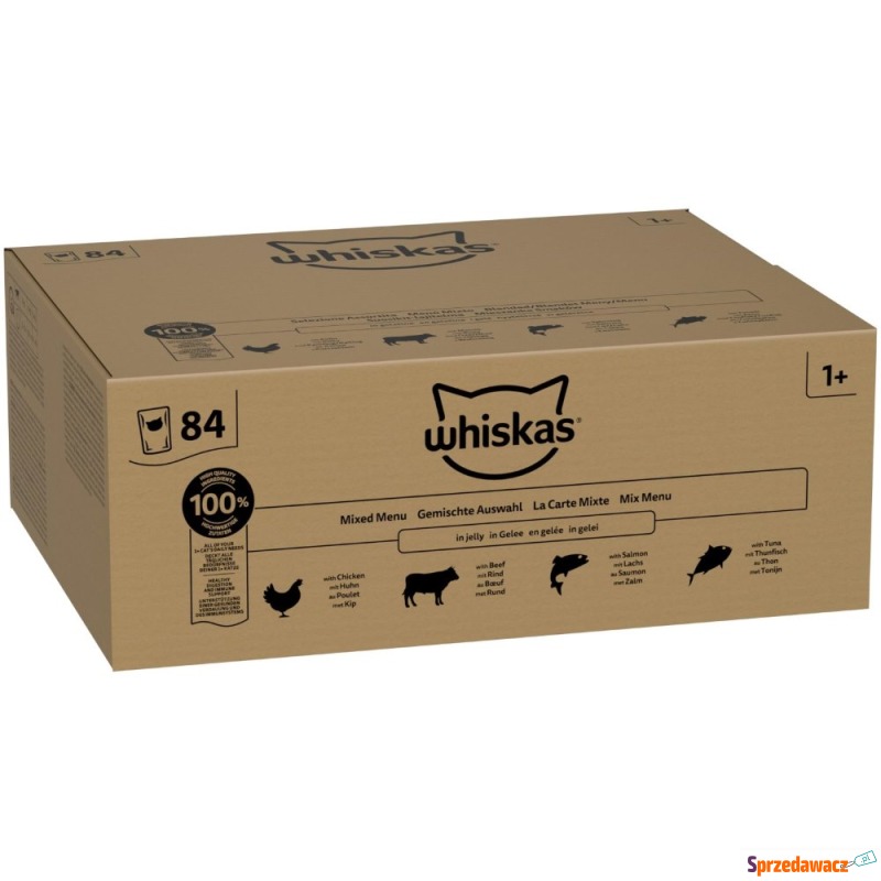 Whiskas 1+ Adult w saszetkach,...