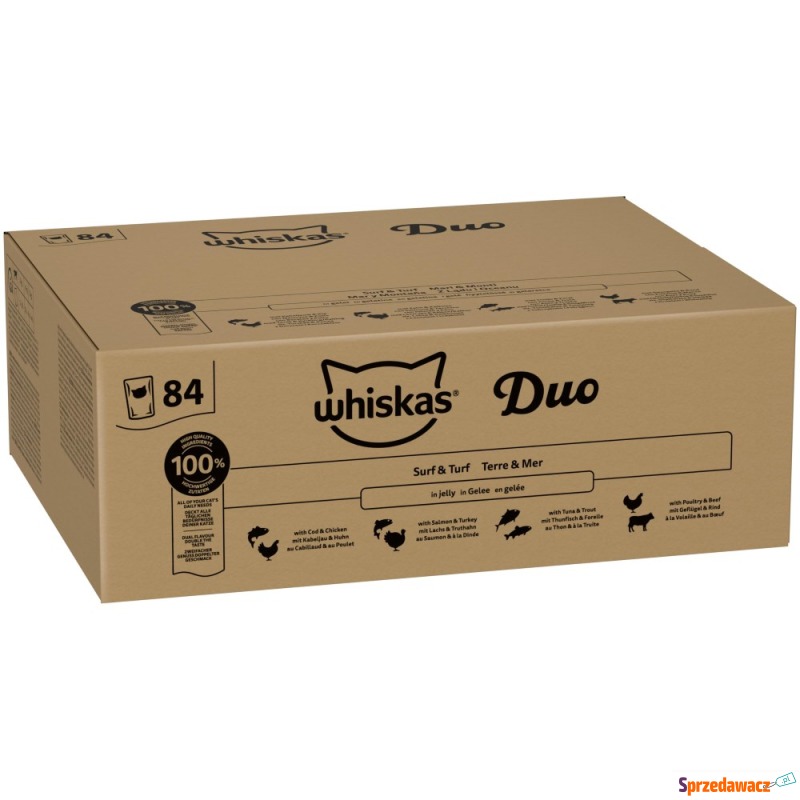 Whiskas 1+ Adult w saszetkach,...