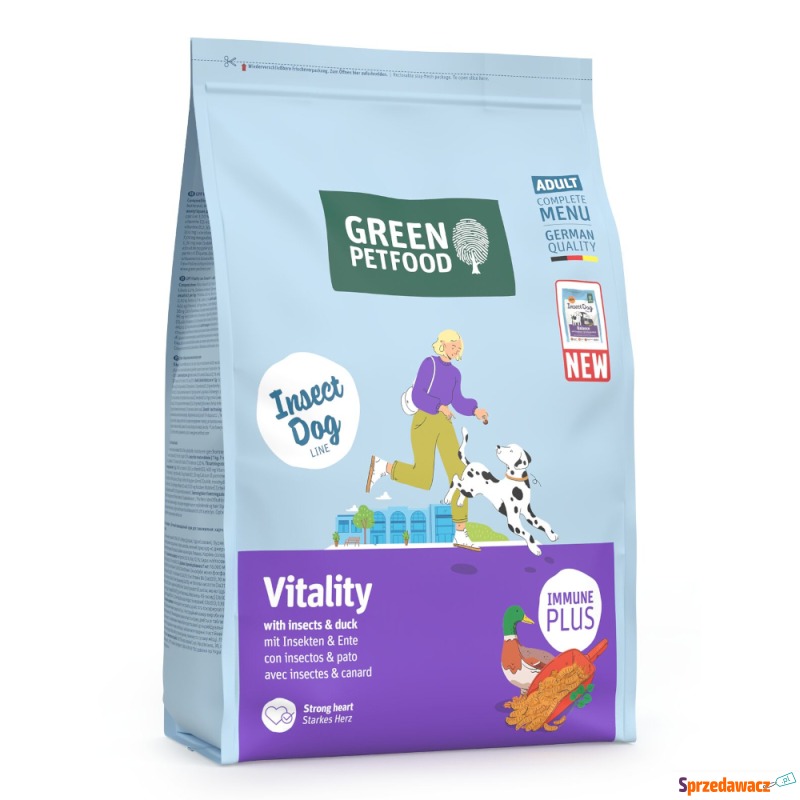 Green Petfood Vitality z owadami...