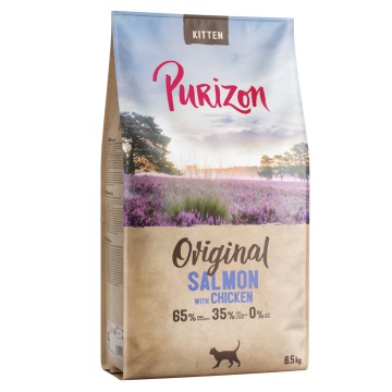 Purizon Kitten łosoś z kurczakiem - bez zbóż - NOWOŚĆ: 6,5 kg