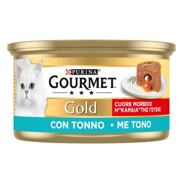 Korzystny pakiet Gourmet Gold Melting Heart, 48 x 85 g - Tuńczyk