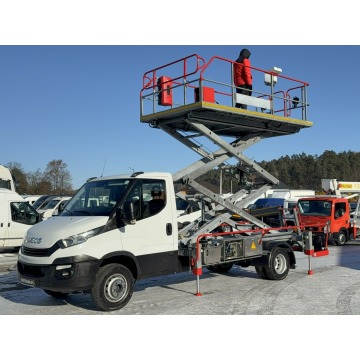 Iveco Zwyżka Podnośnik Nożycowy Franke FHB 6.3 Platforma Serwisowa - Wysokość Podnoszenia 10m 70C15 