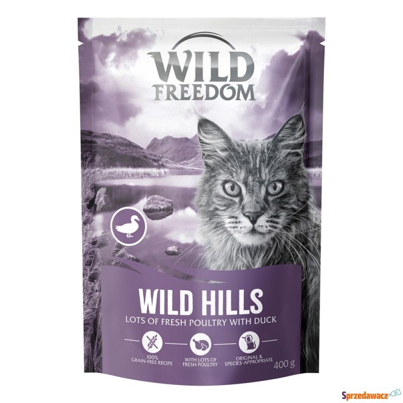 Wild Freedom Adult "Wild Hills", kaczka - bez... - Karmy dla kotów - Białystok