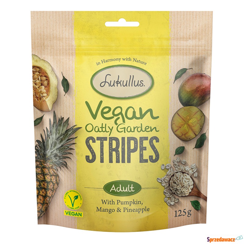 Lukullus Vegan Oatly Garden Stripes, z dynią,... - Przysmaki dla psów - Nowy Sącz