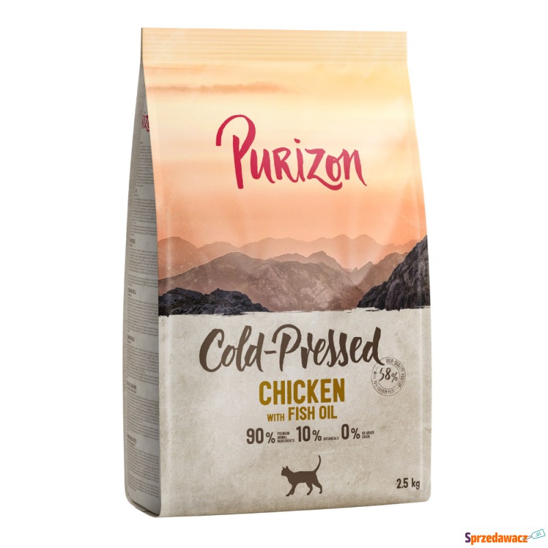 Purizon Coldpressed, kurczak z olejem rybim -... - Karmy dla kotów - Płock