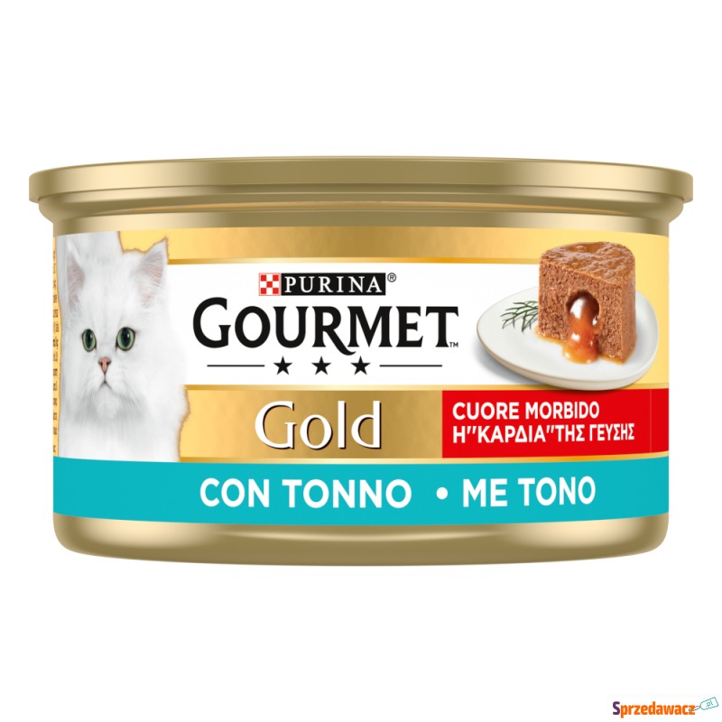 Korzystny pakiet Gourmet Gold Melting Heart, 48... - Karmy dla kotów - Zgorzelec
