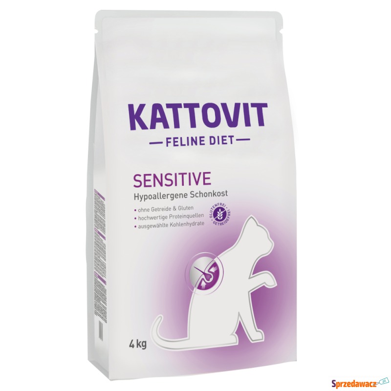 Kattovit Sensitive - 2 x 4 kg - Karmy dla kotów - Gdańsk