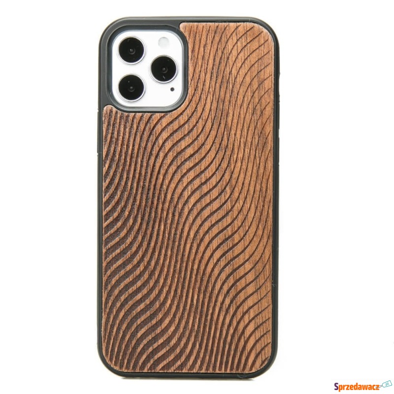 Drewniane etui do iPhone 12 Pro / 12, Bewood Fale... - Etui na smartfony - Szczecinek