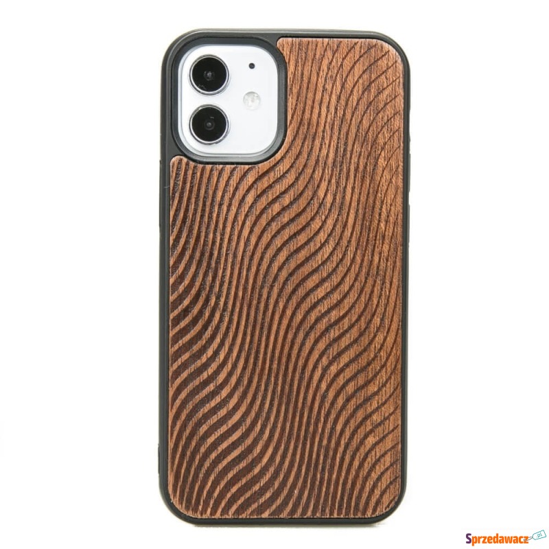 Drewniane etui do iPhone 12 Mini, Bewood Fale... - Etui na smartfony - Zabrze
