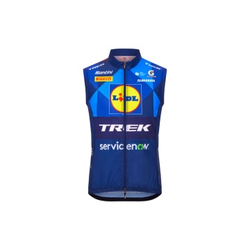 Kamizelka wiatroodporna Santini Lidl-Trek Replica Race