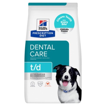 Hill's Prescription Diet t/d Dental Care, kurczak - 2 x 10 kg