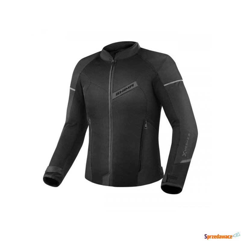 SHIMA KURTKA  MOTOCYKLOWA X-MESH 2.0 MEN BLACK - Odzież motocyklowa - Toruń