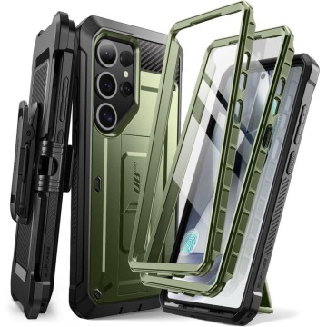 Etui pancerne Supcase UB Pro SP+noSP do Galaxy S25 Ultra, zielone