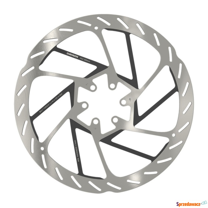Tarcza hamulcowa Sram HS2 200mm 6 śrub - Części rowerowe - Gdynia