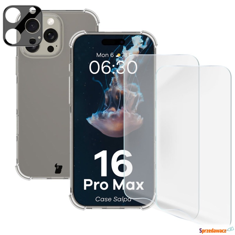 Etui + 2x folia na ekran + szkiełko na obiektyw... - Etui na smartfony - Przemyśl