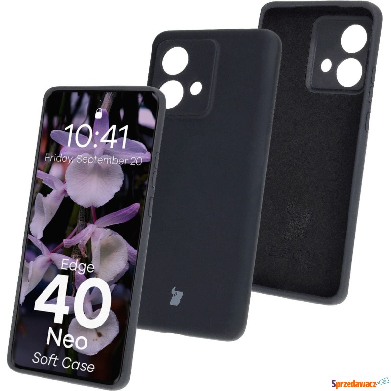 Silikonowe etui Bizon Soft Case do Motorola Edge... - Etui na smartfony - Dąbrowa Górnicza