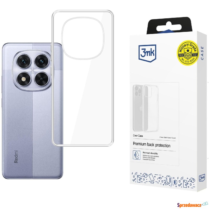 Etui 3mk Clear Case do Xiaomi Redmi Note 14 Pro... - Etui na smartfony - Gliwice