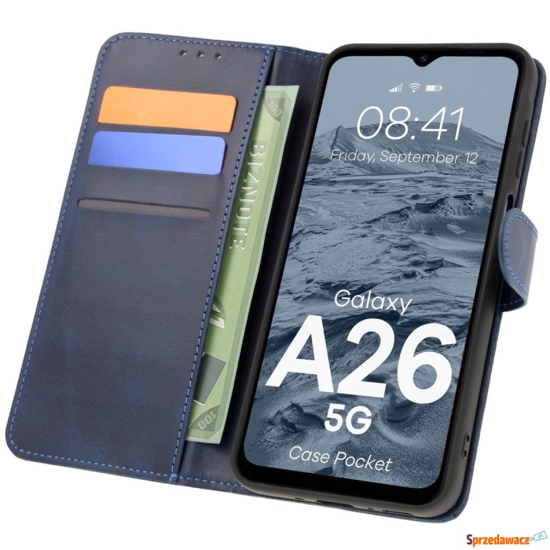 Etui z klapką Bizon Case Pocket do Galaxy A26... - Etui na smartfony - Przemyśl