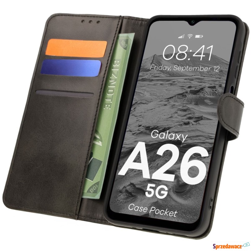 Etui z klapką Bizon Case Pocket do Galaxy A26... - Etui na smartfony - Olsztyn