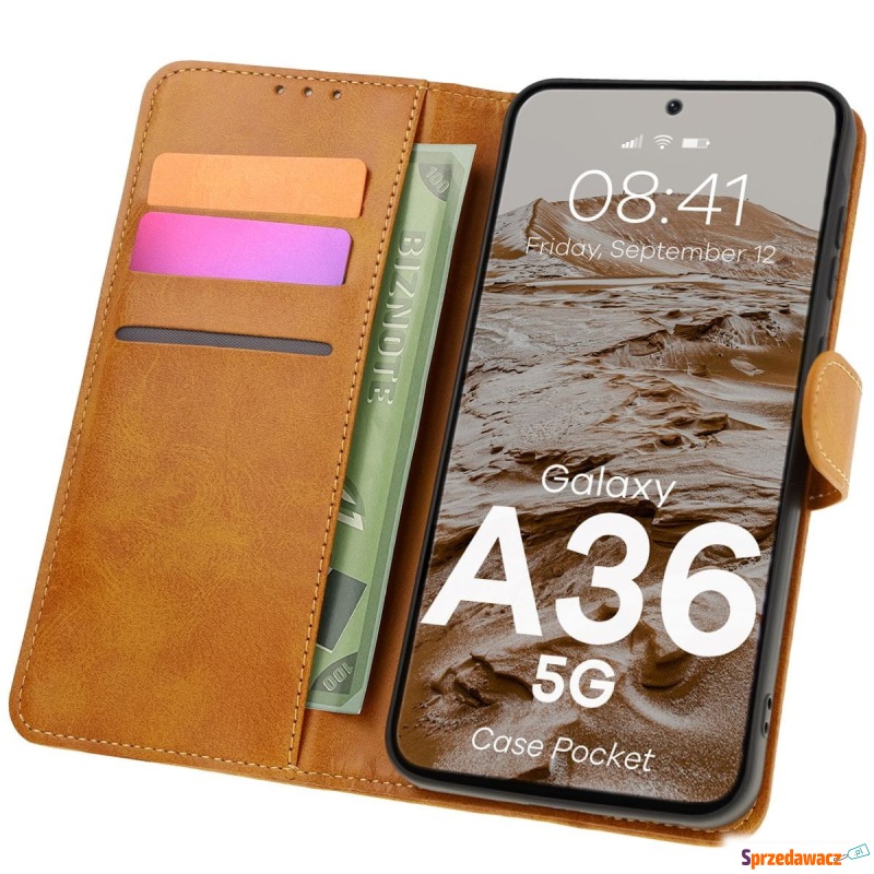 Etui z klapką Bizon Case Pocket do Galaxy A36... - Etui na smartfony - Opole