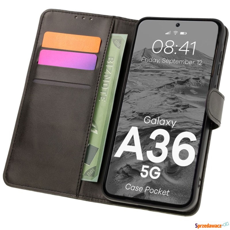 Etui z klapką Bizon Case Pocket do Galaxy A36... - Etui na smartfony - Płock