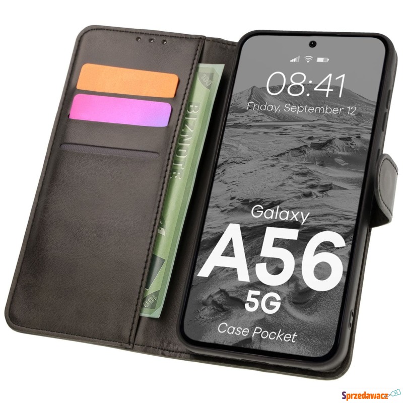 Etui z klapką Bizon Case Pocket do Galaxy A56... - Etui na smartfony - Kielce