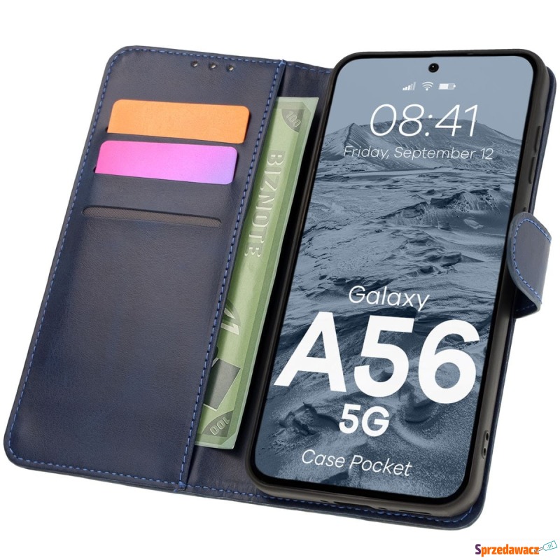 Etui z klapką Bizon Case Pocket do Galaxy A56... - Etui na smartfony - Gdynia