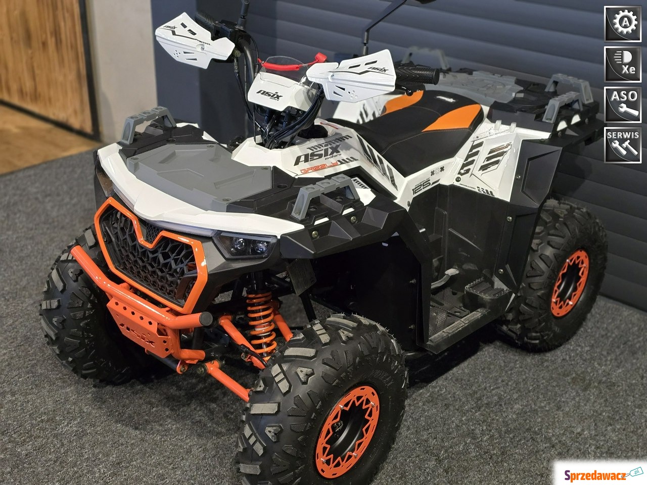 Nowy Model ASIX GRIZZLY 125 dla...