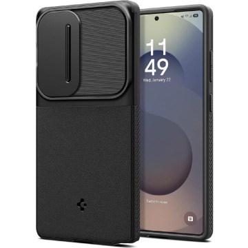 Etui Spigen Optik Armor do Galaxy S25 Ultra, czarne
