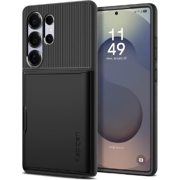 Etui Spigen Slim Armor CS do Galaxy S25 Ultra, czarne