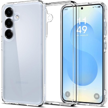 Etui Spigen Ultra Hybrid do Galaxy S25 Plus, przezroczyste