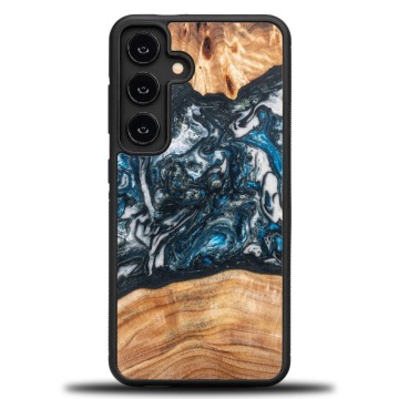 Drewniane etui do Galaxy S25, Bewood Unique Planets Ziemia