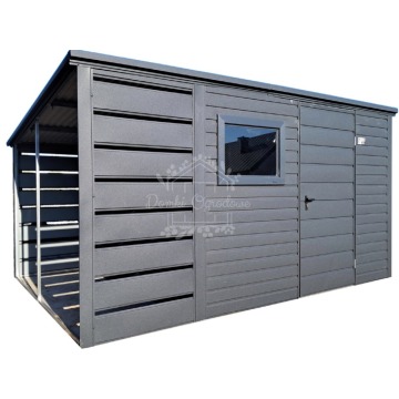 Schowek - domek ogrodowy 2,5x2m + wiata 1m - drzwi... - Altany, domki, namioty - Ciechanów - zdjęcie 1