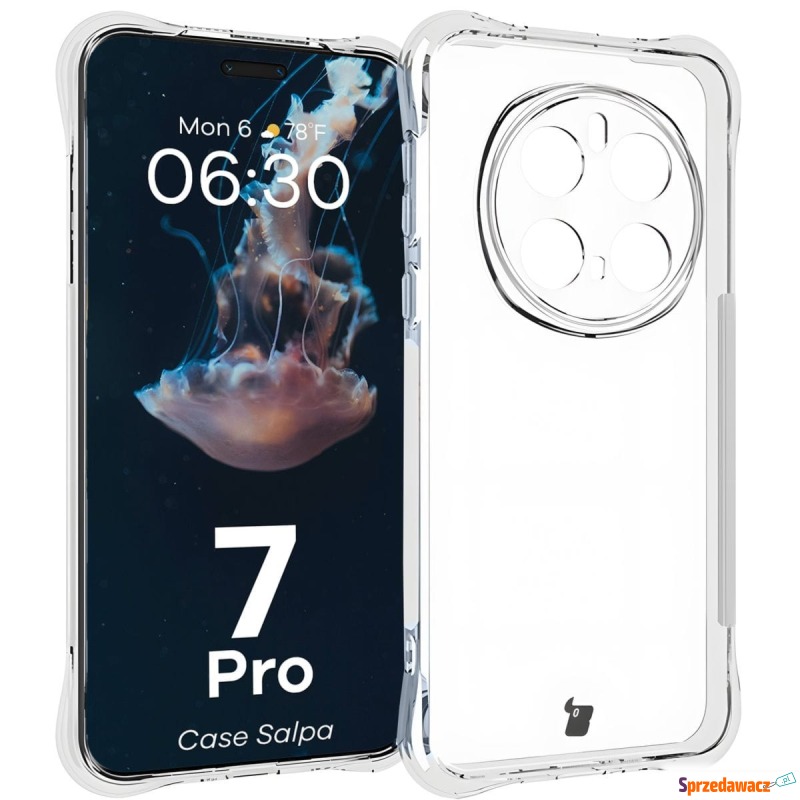Elastyczne etui Bizon Case Salpa do Honor Magic7... - Etui na smartfony - Konin