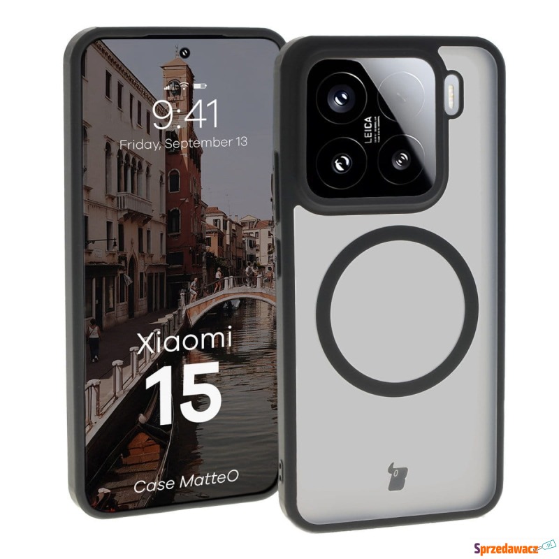 Etui z pierścieniem magnetycznym Bizon Case M... - Etui na smartfony - Chełm