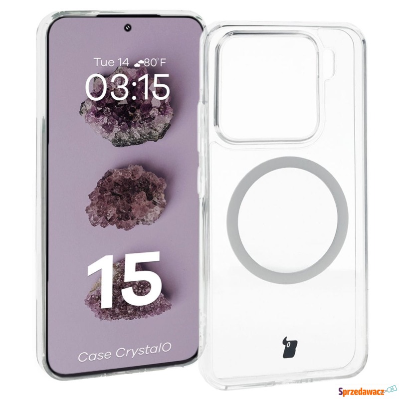 Etui z pierścieniem magnetycznym Bizon Case C... - Etui na smartfony - Elbląg