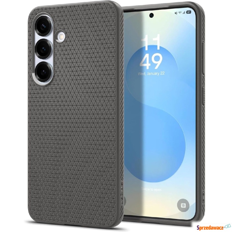 Etui Spigen Liquid Air do Galaxy S25 Plus, szare - Etui na smartfony - Stargard